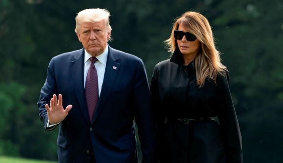 Trump-hjónin með COVID-19