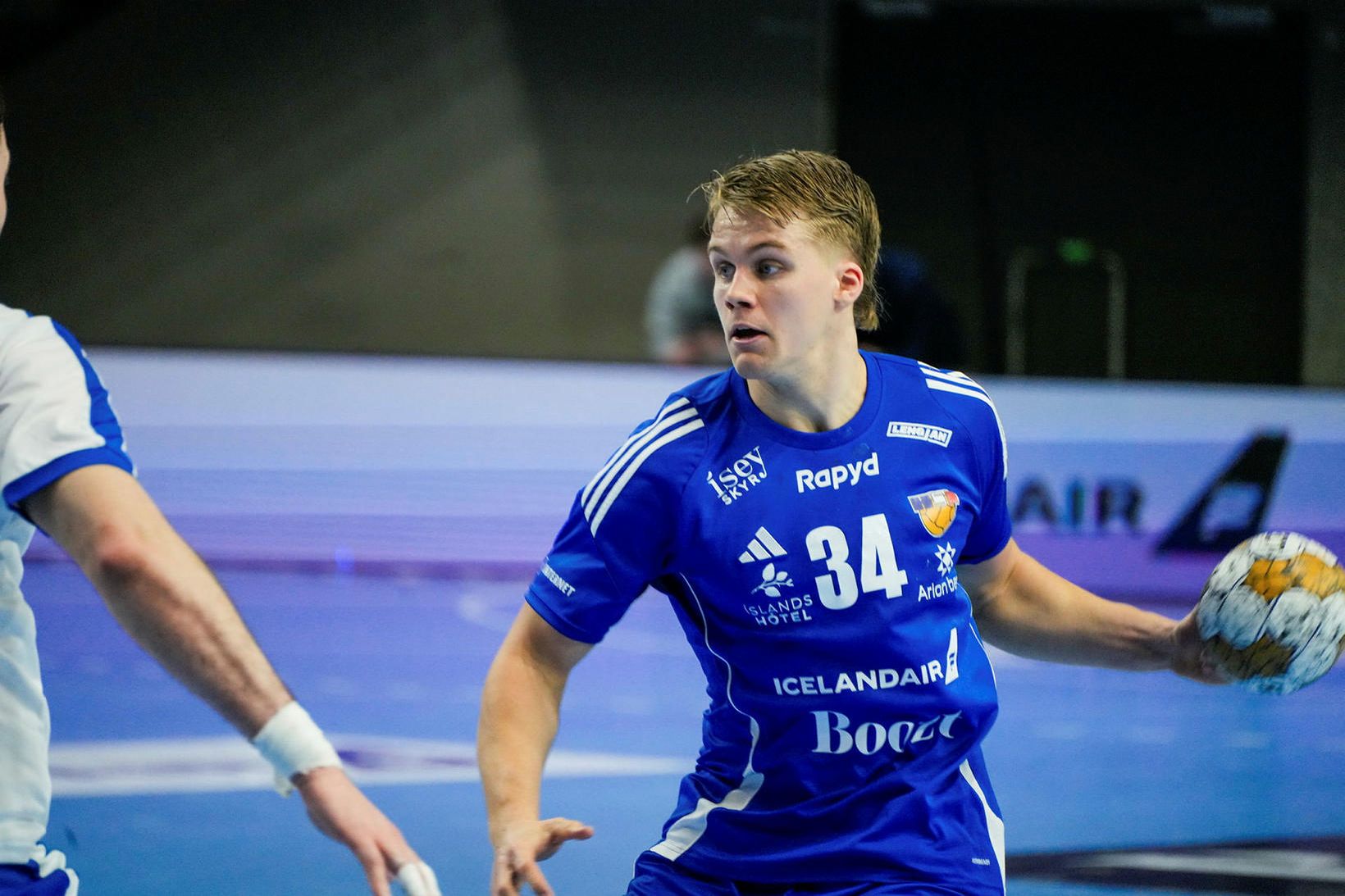 Andri Már Rúnarsson átti mjög góðan leik í dag.