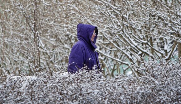 Útlit fyrir slyddu eða snjókomu á Suðausturlandi