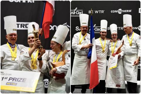 Franska kokkateymið með meistarakokkinum Paul Marcon sigraði Bocuse d&#8217;Or 2025.