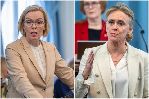 Guðrún Hafsteinsdóttir og Þorgerður Katrín Gunnarsdóttir.