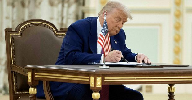 Trump tilkynnti þetta í heimsókn sinni í Sádí-Ar­ab­íu.