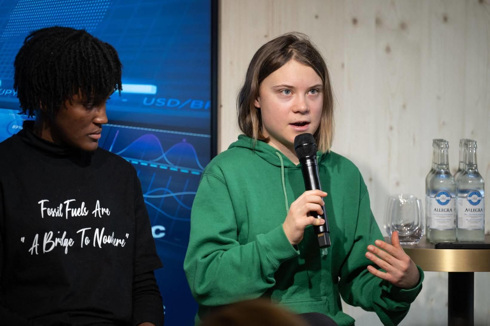 Greta Thunberg er hvergi af baki dottin í baráttu sinni …