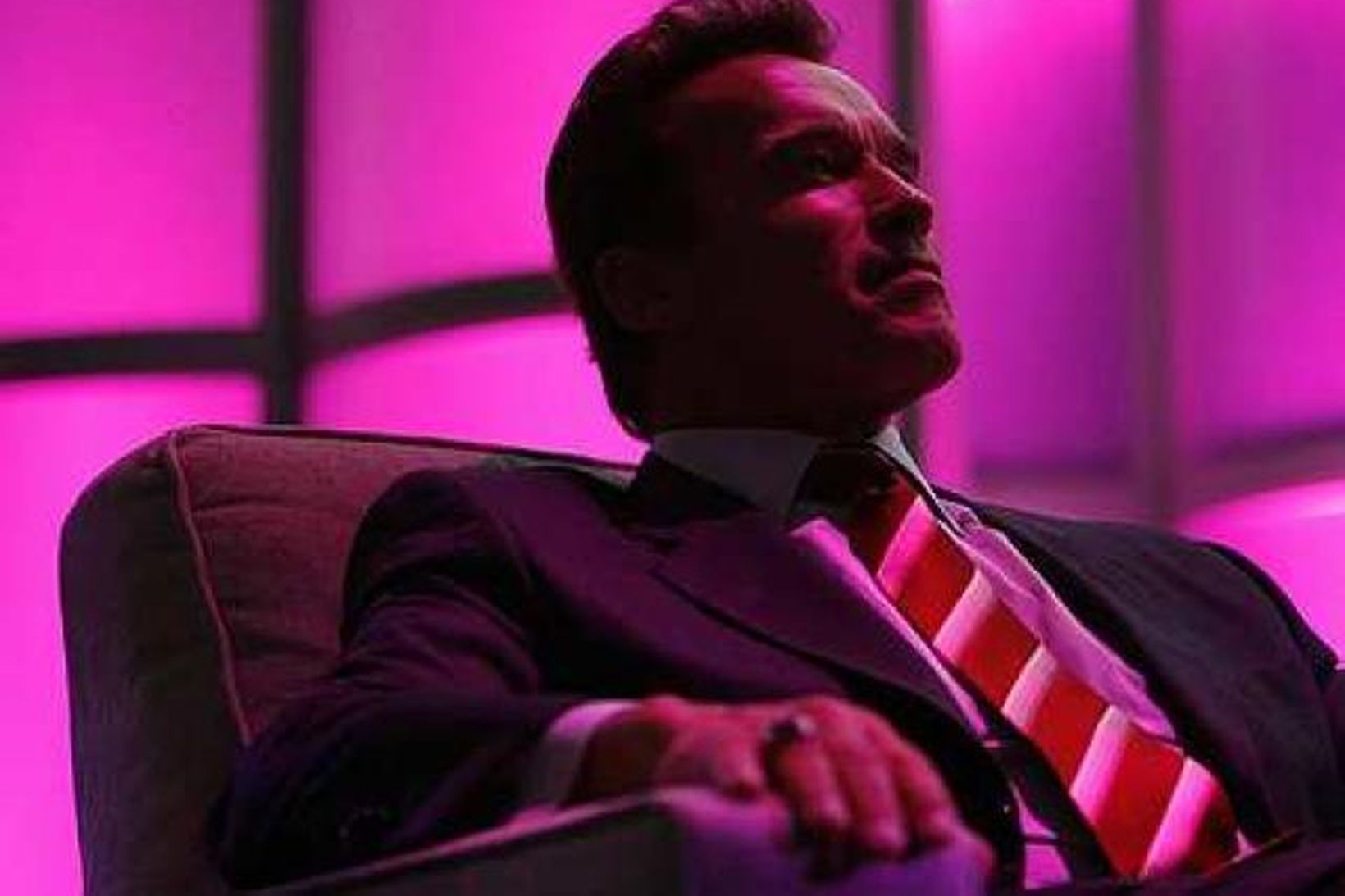 Schwarzenegger horfir til framtíðarinnar.