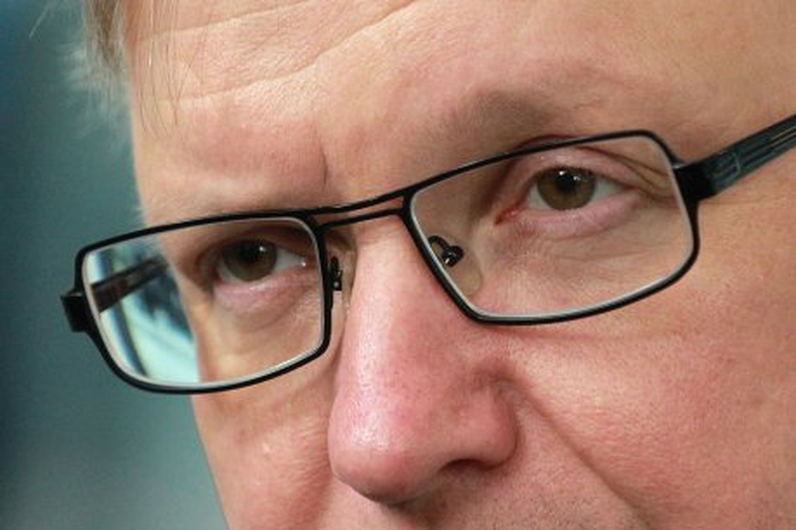 Olli Rehn, peningamálastjóri ESB.