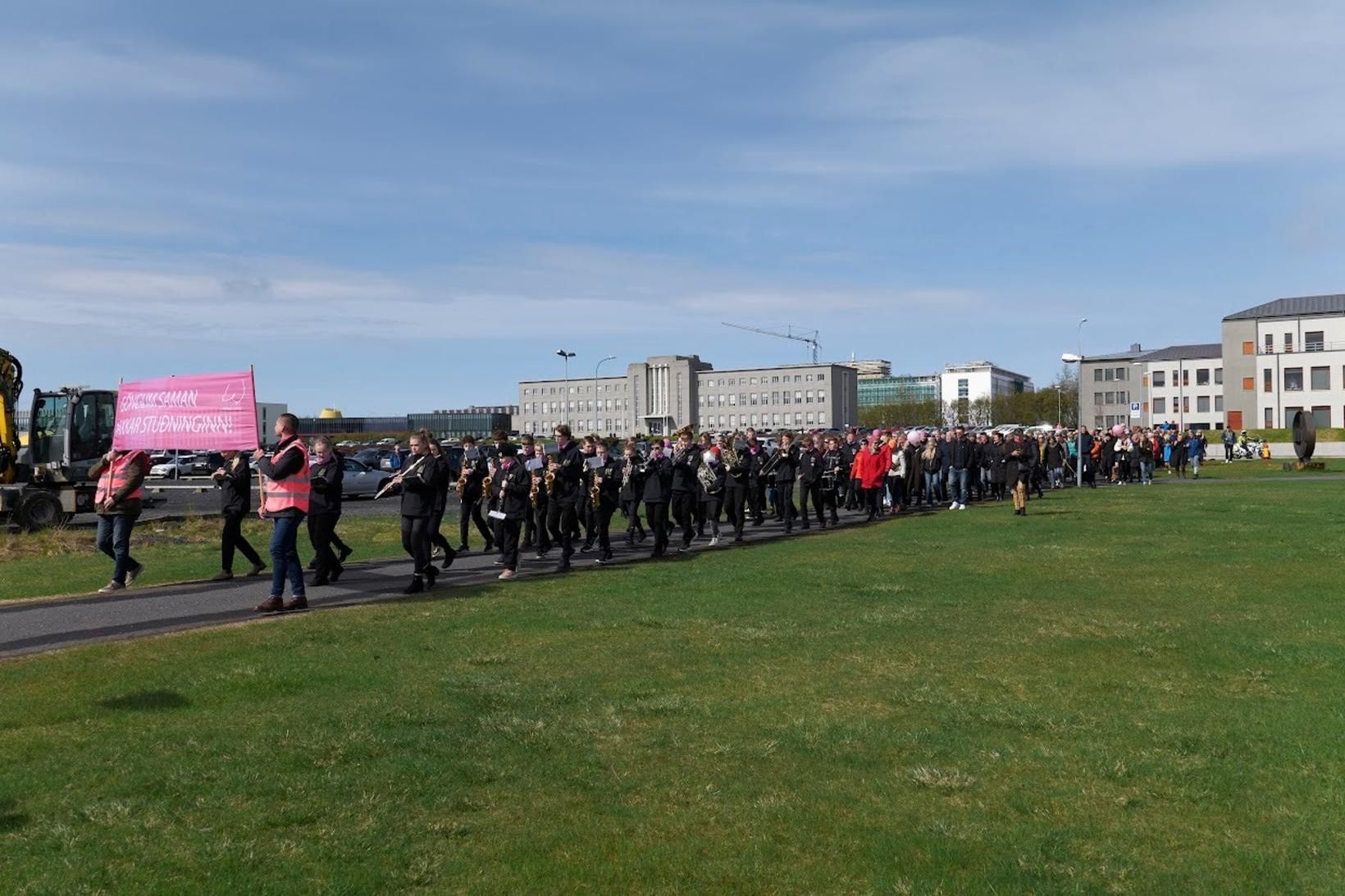 Frá mæðradagsgöngu árið 2023.