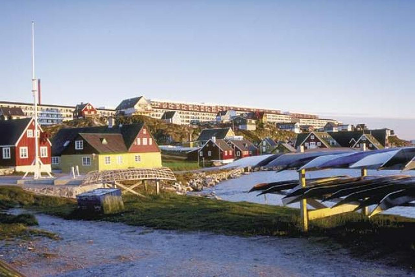 Frá Nuuk á Grænlandi.