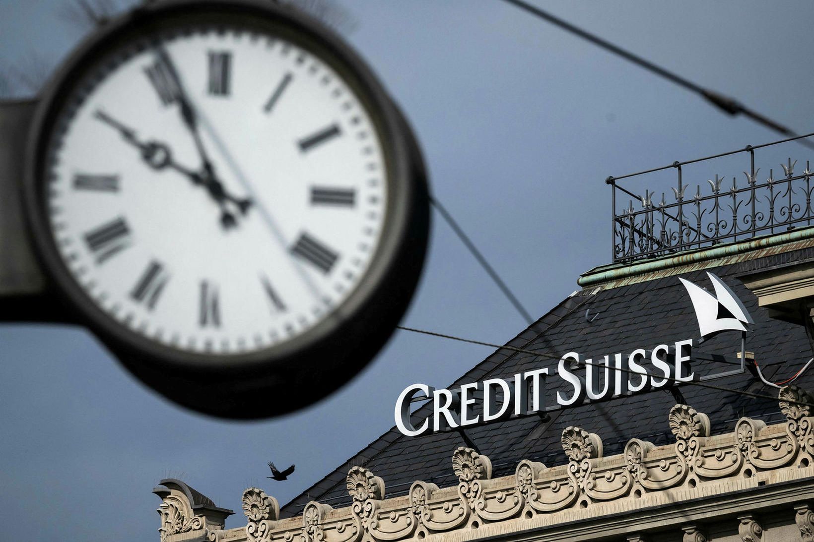 Frá höfuðstöðvum Credit Suisse í Bern