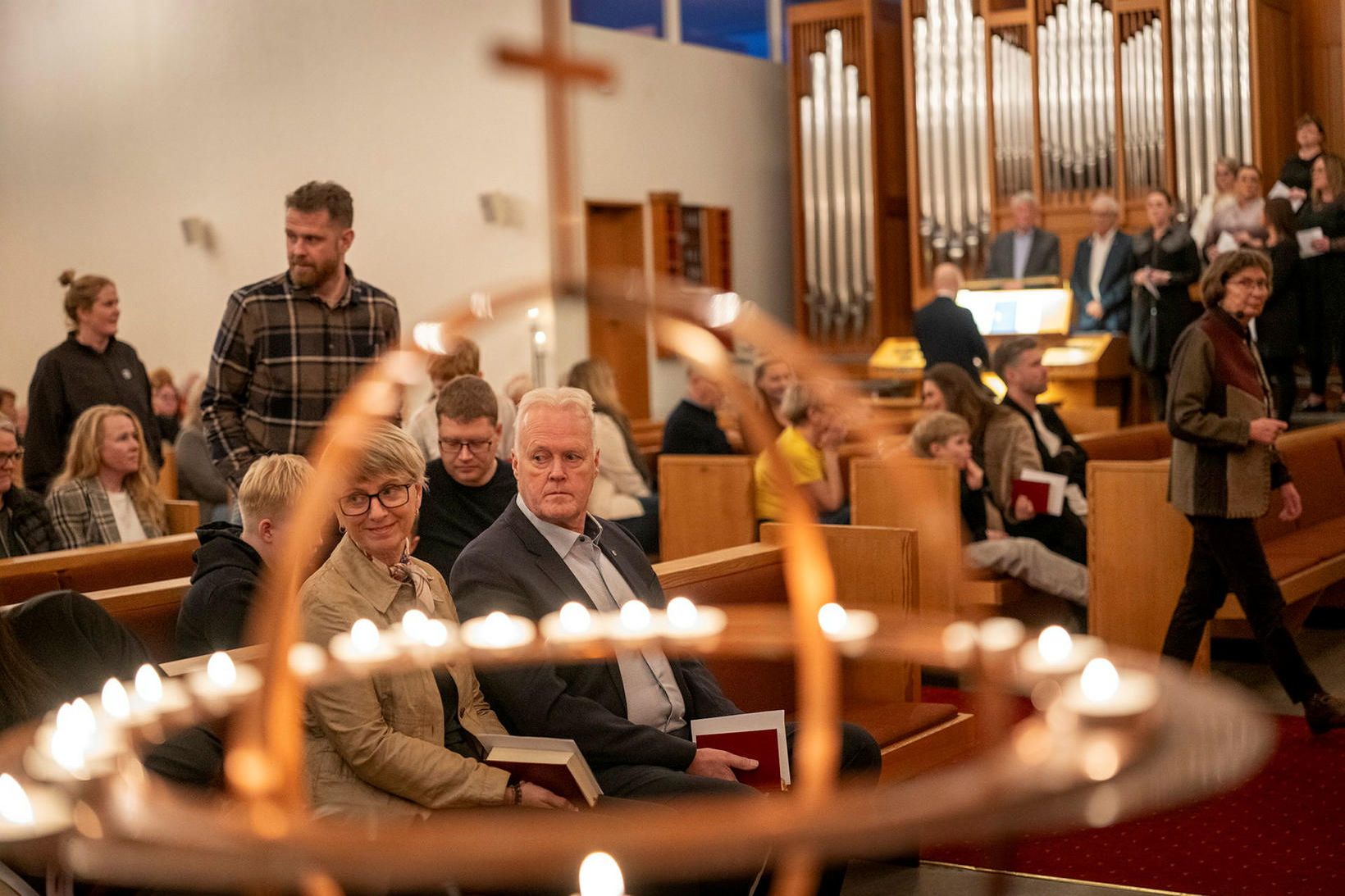 Myndir: Hugljúf samverustund í Grindavíkurkirkju