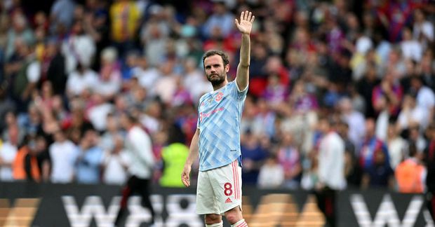 Juan Mata er hann lék með Manchester United.