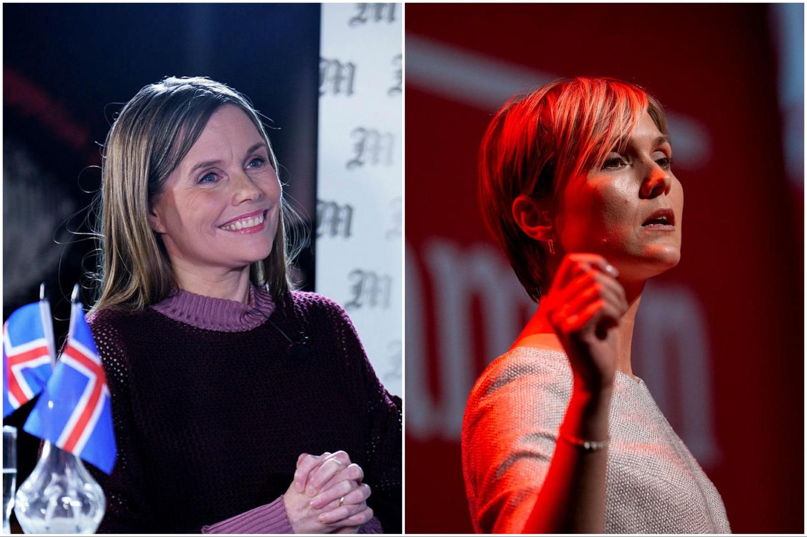 Kristrún og Katrín með gjörólíka nálgun