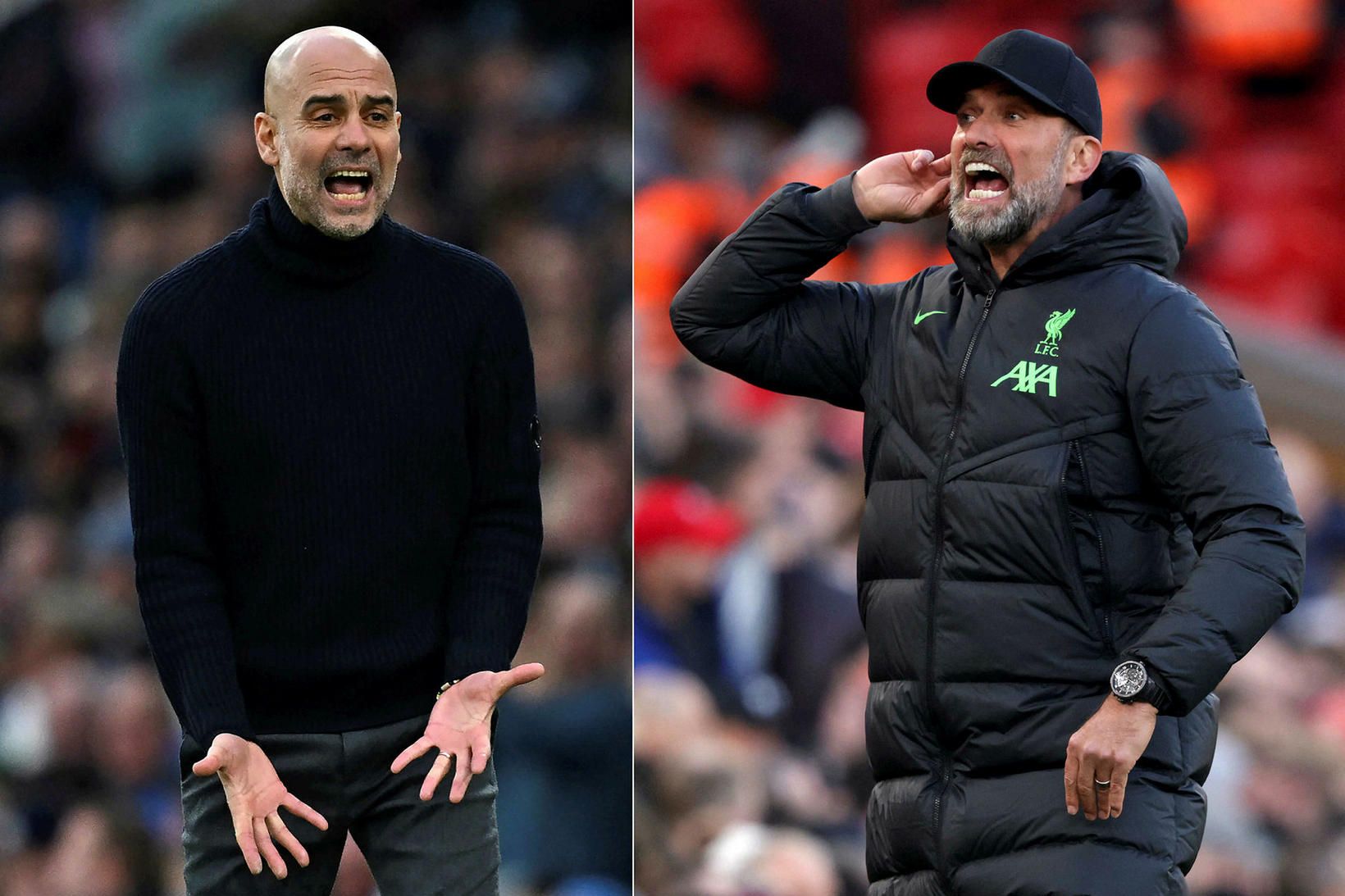 Þurfti að velja á milli Guardiola og Klopp