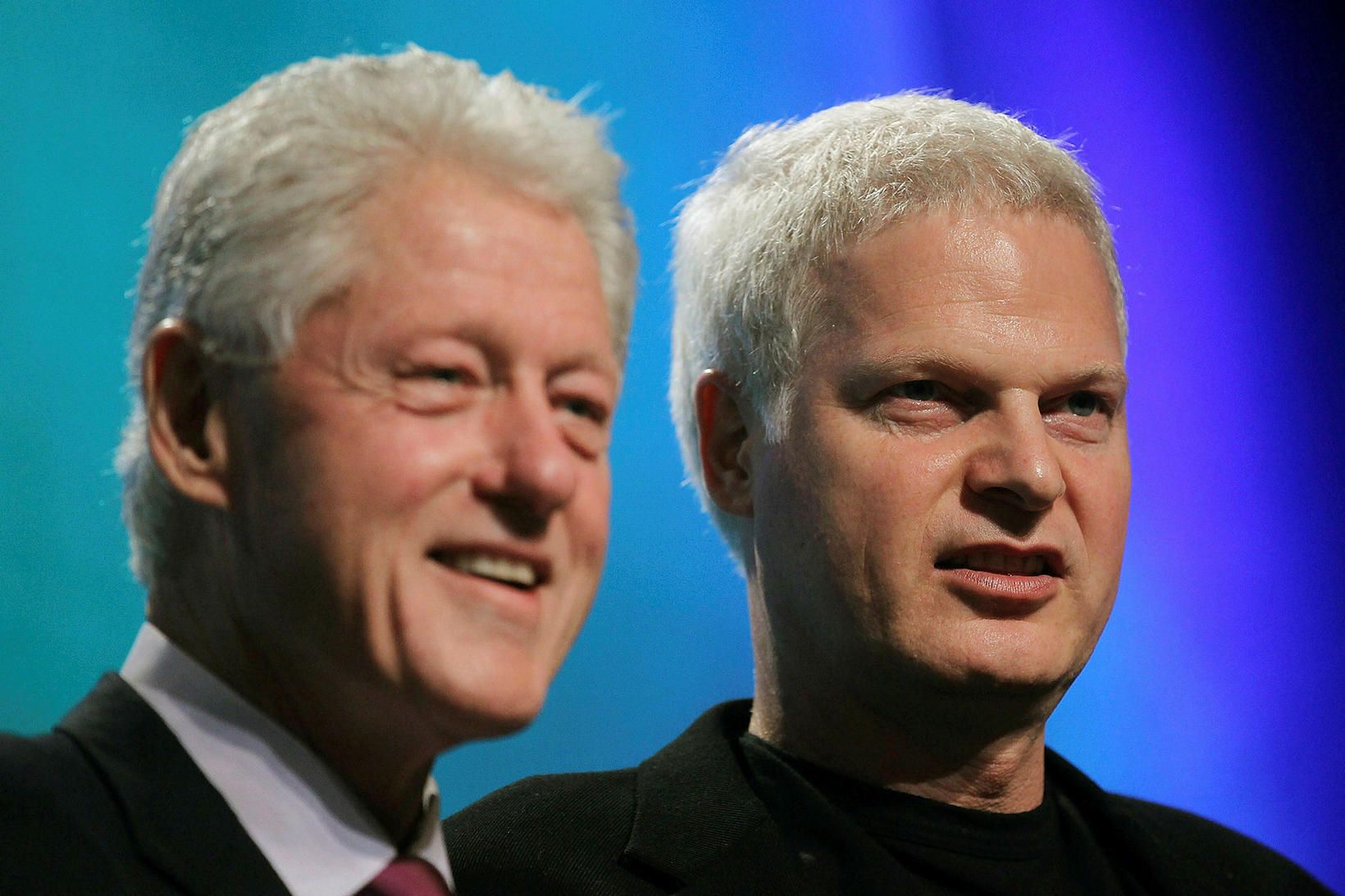 Bill Clinton og Steve Bing voru miklir félagar.