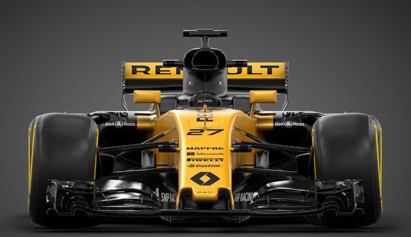 Renault með hákarlsugga