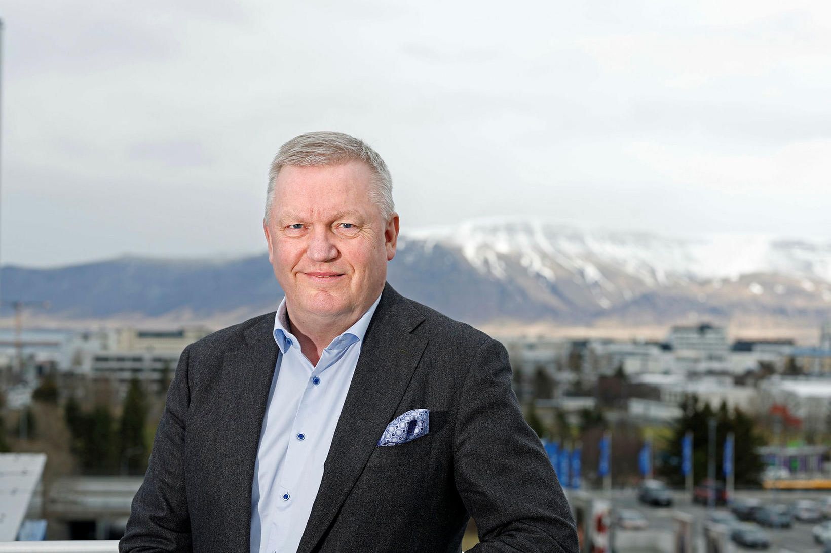 Hermann Björnsson forstjóri Sjóvár segir að í tísku sé að …