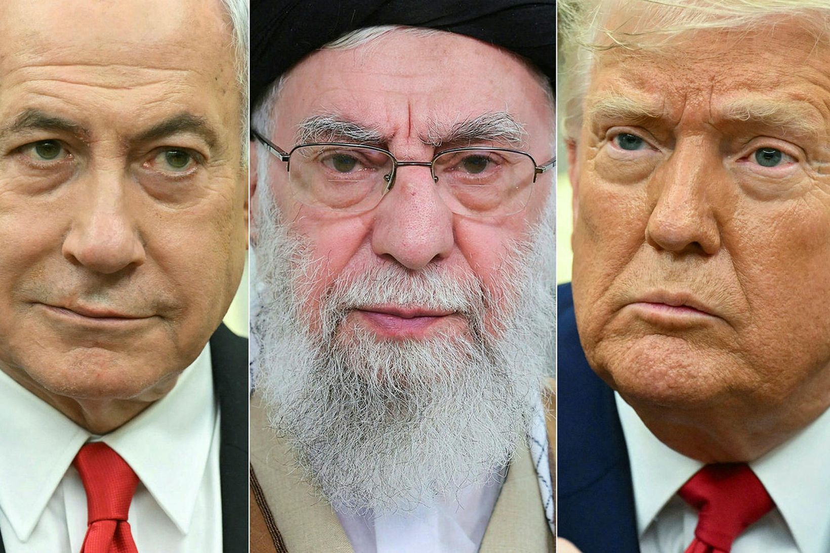 Benjamín Netanjahú, forsætisráðherra Ísraels, Ayatollah Ali Khamenei, æðsti klerkur Írans, …