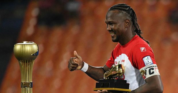 Hugo Rodallega var ansi kátur eftir sigurinn í gær.