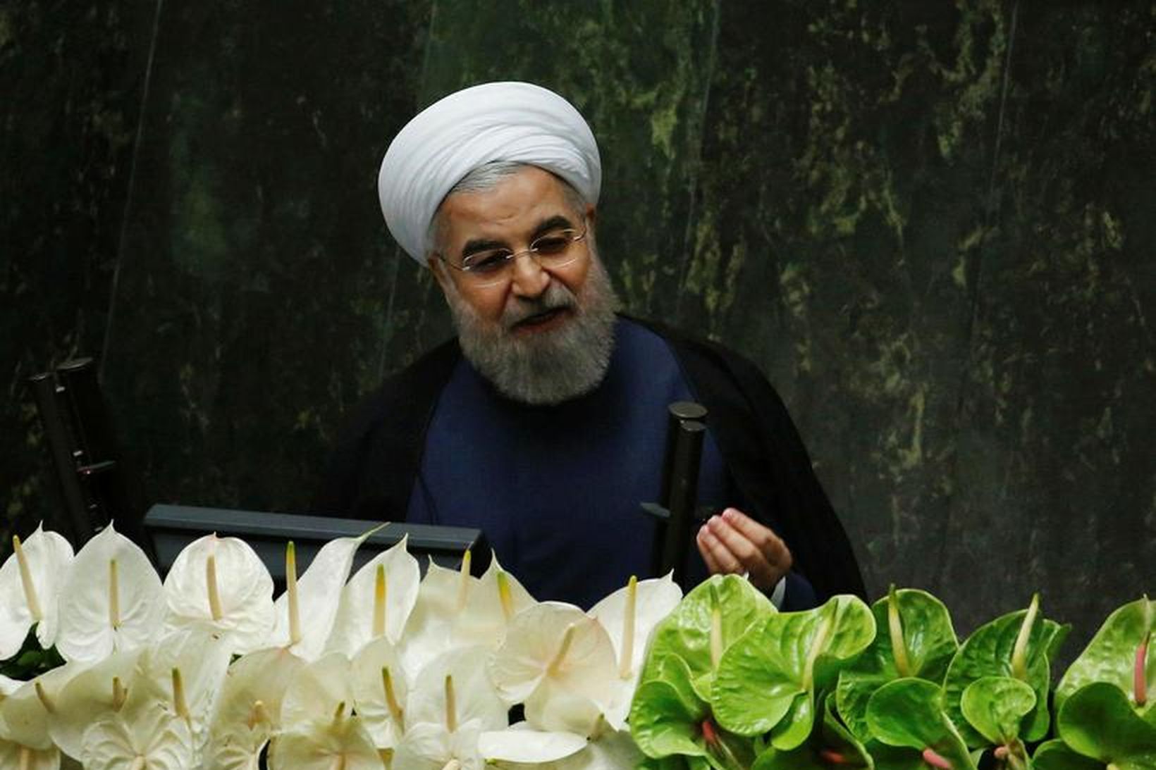Hasan Rouhani, forseti Írans.