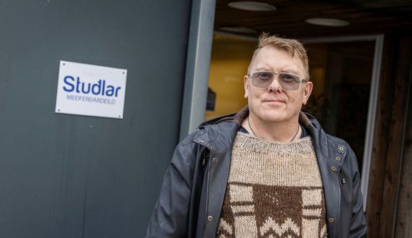 Jón Gnarr tók vakt á Stuðlum í gær