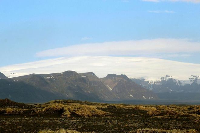 Work on revising the 2017 emergency response plan for a potential volcanic eruption beneath Mýrdalsjökull glacier, or in Katla, was presented to local residents.