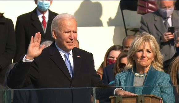 Joe Biden er 46. forseti Bandaríkjanna