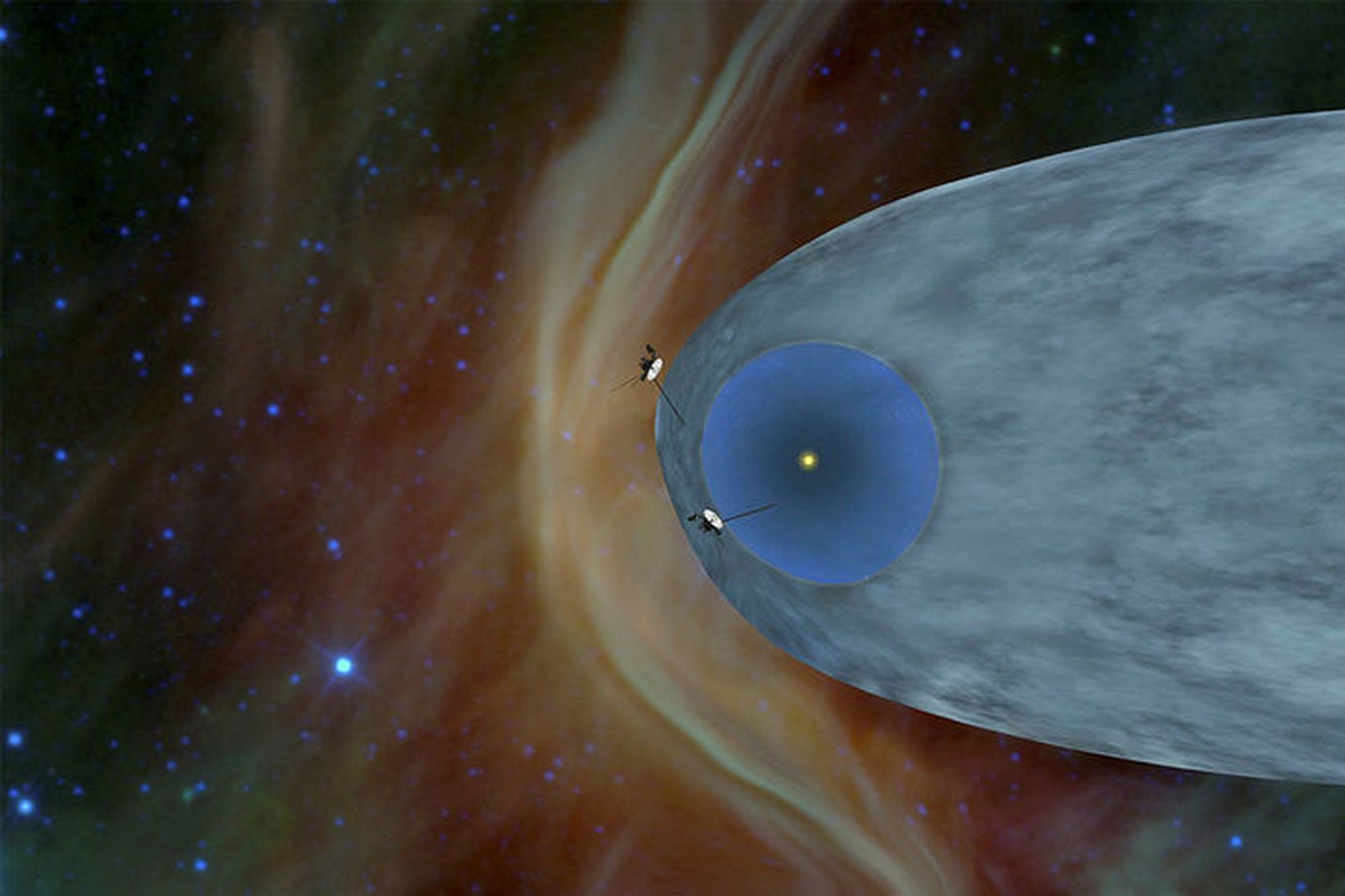 Sex ár eru síðan Voyager 1 yfirgaf sólkerfið og varð …