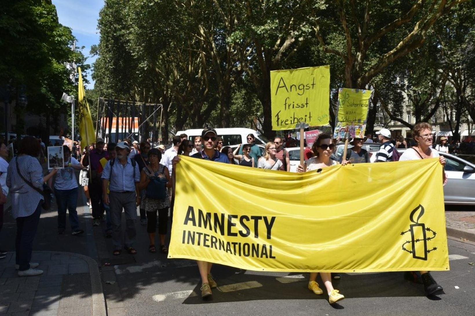 Amnesty International gaf frá sér fréttatilkynningu í dag og kallar …