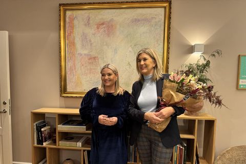 Lilja Dögg Alfreðsdóttir, fyrrverandi ráðherra, og Hanna Katrín Friðriksson, atvinnuvegaráðherra.