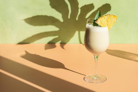 Það er fátt sem smakkast eins vel og ískaldur óáfengur Pina Colada.
