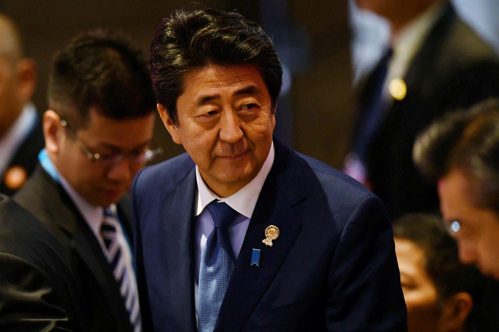 Shinzo Abe, forsætisráðherra Japans. Þar óttast sérfræðingar m.a. að það …