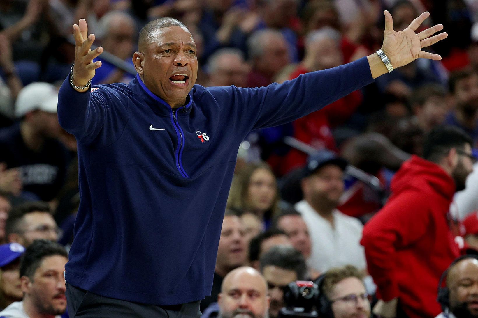 Doc Rivers fórnar höndum í oddaleiknum, sem var hans síðasti …