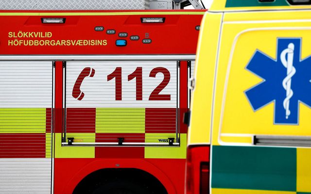 Einn dælubíll var sendur á vettvang en slökkviliðið þurfti þó ekkert að aðhafast til að …