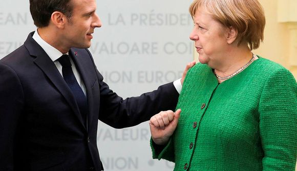 Macron vildi Merkel sem forseta í ESB
