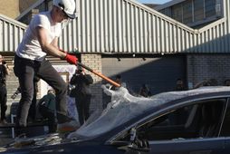 London activists destroy Tesla in anti-Elon Musk protest