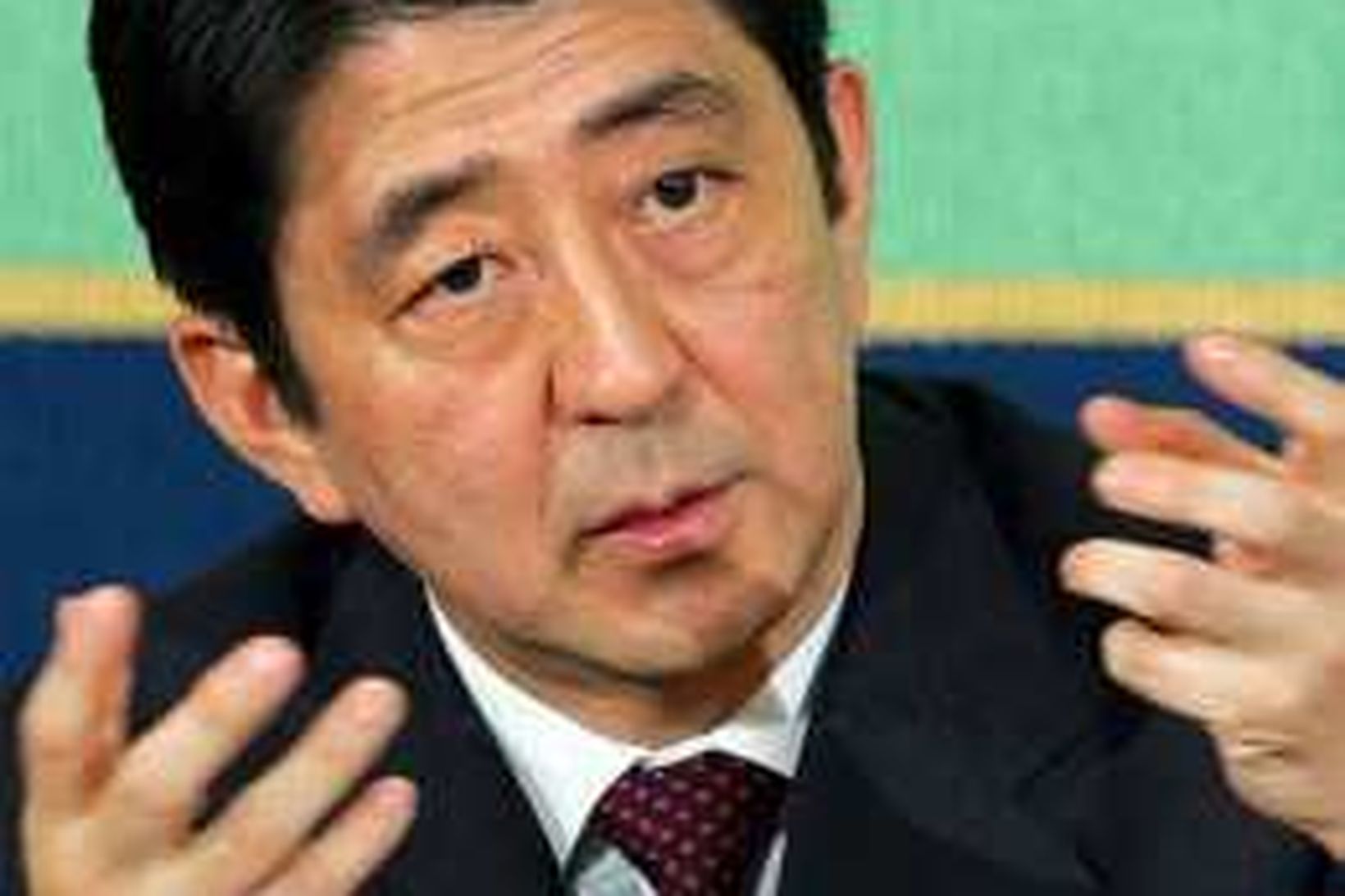 Shinzo Abe, næsti forsætisráðherra Japans.