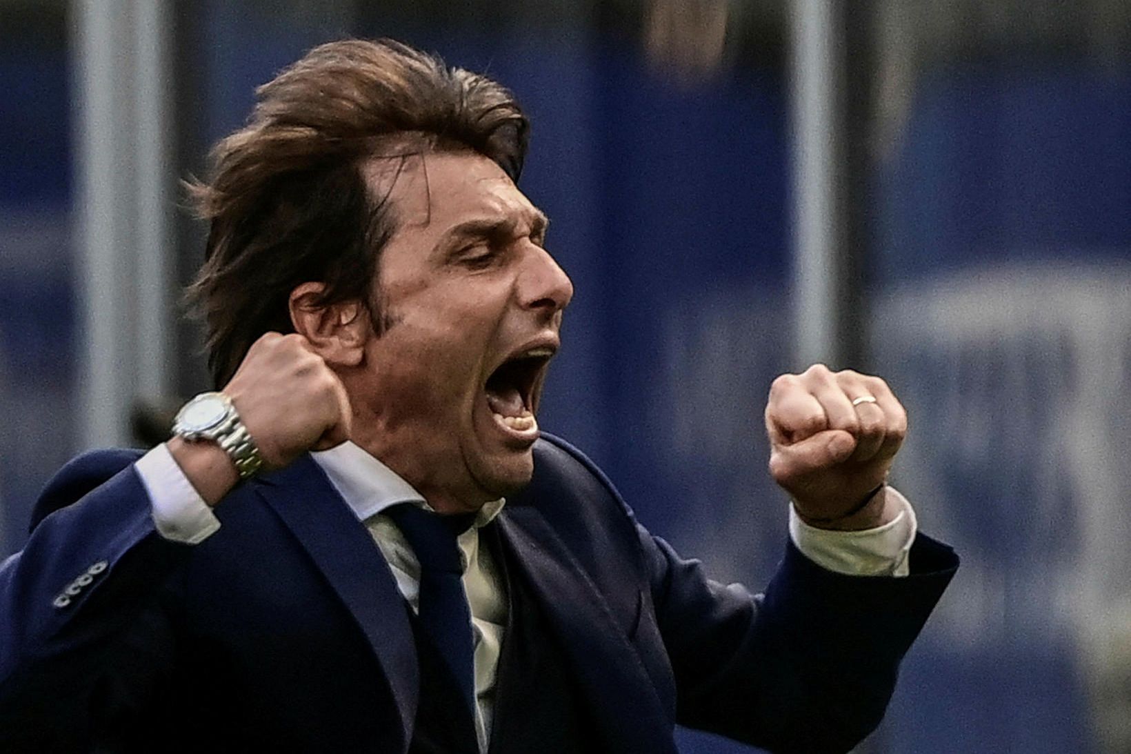 Antonio Conte er mættur til leiks hjá Tottenham.