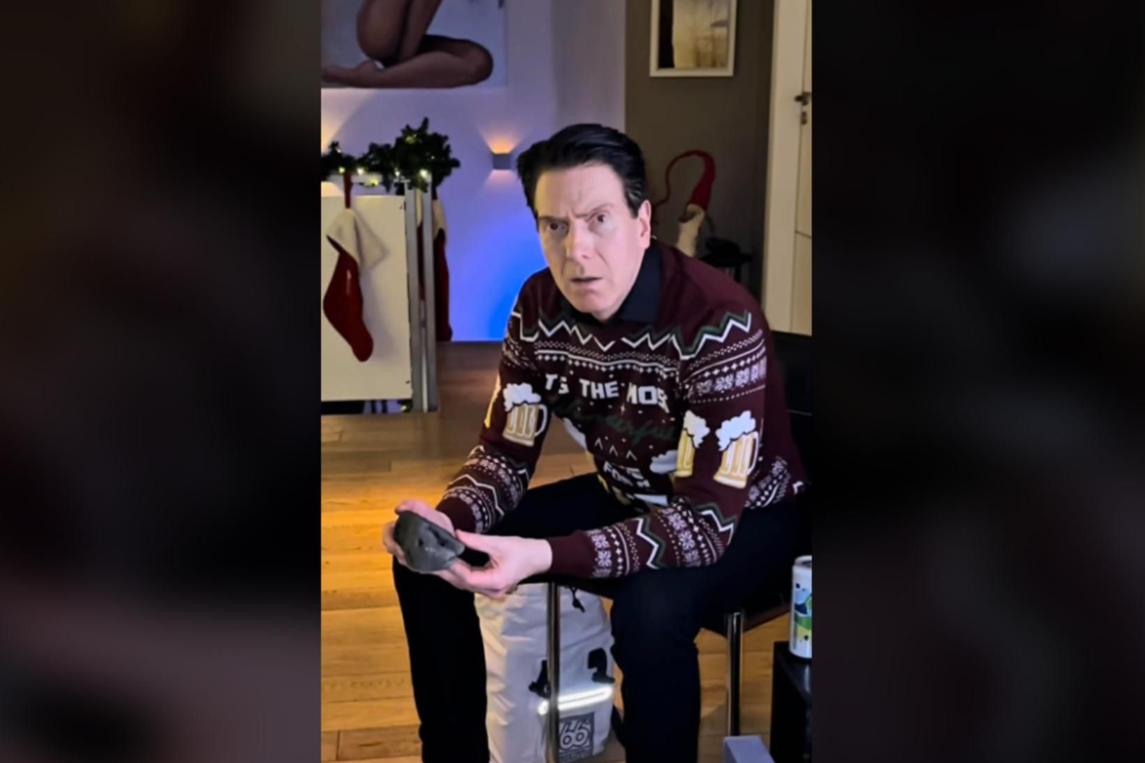 Ásgeir Kolbeins tekinn á aðfangadag