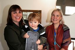 Dóra Björt Guðjónsdóttir formaður Umhverfis- og skipulagsnefndar Reykjvíkurborgar og Ilmur Dögg Gísladóttir deildarstjóri í Gerðubergi.