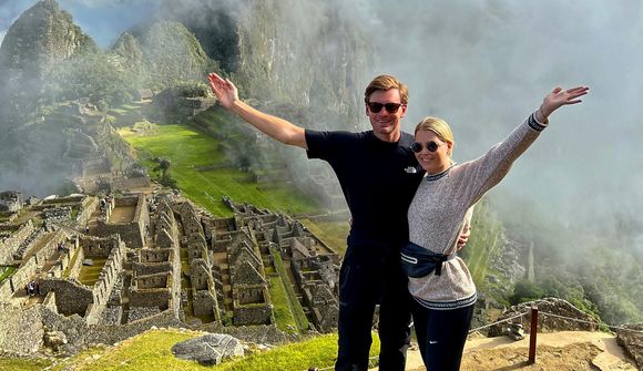 Guðrún fagnaði þrítugsafmælinu á toppi Machu Picchu