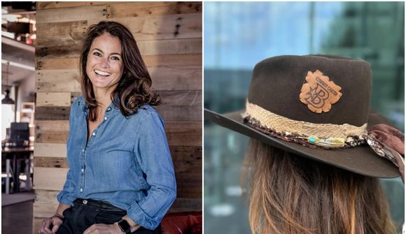 Inga Lind með sérhannaðan hatt fyrir Beyoncé-tónleika