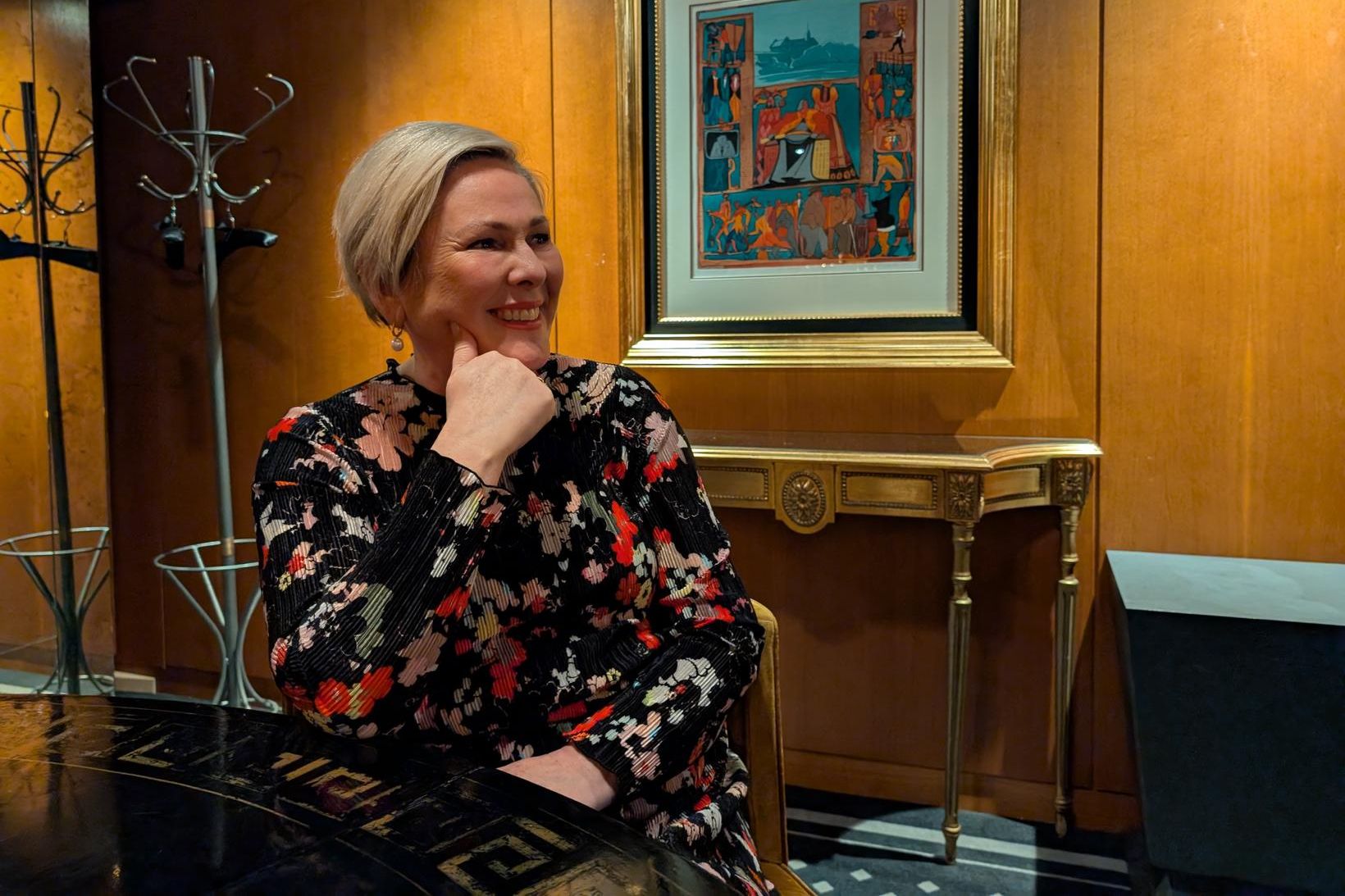 „Þannig að ég ætla ekkert að reyna að vera Vigdís, …