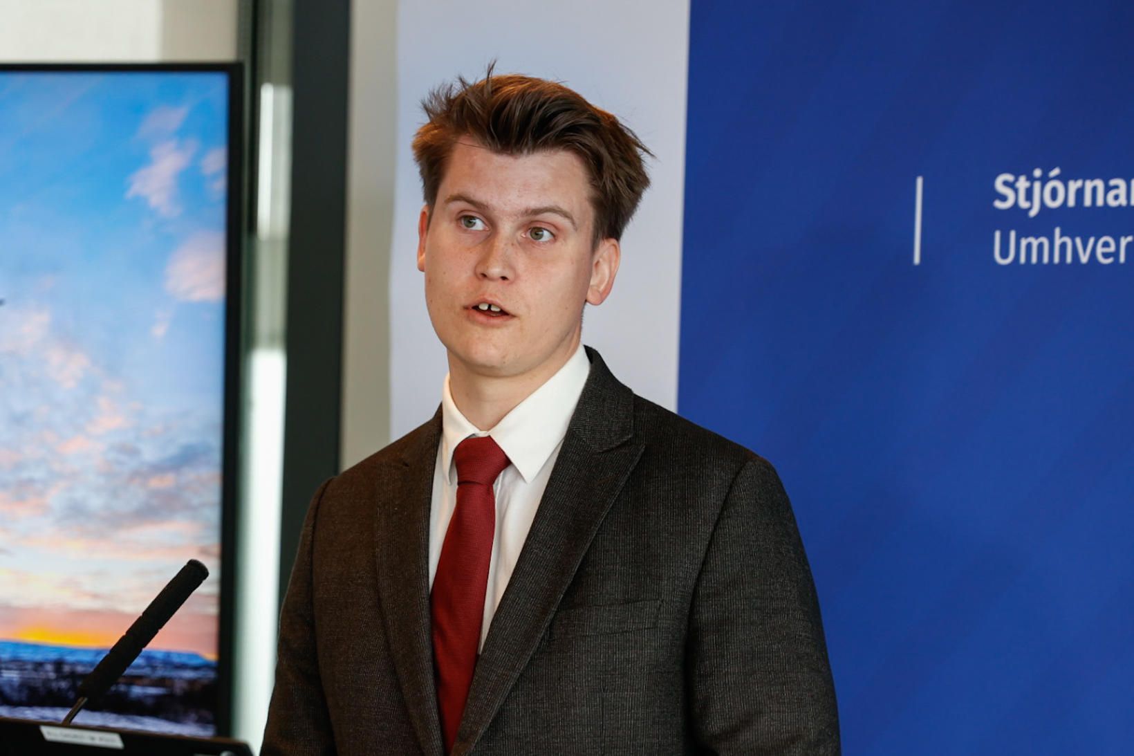 Jóhann Páll Jóhannsson, umhverfis-, orku- og loftslagsráðherra.