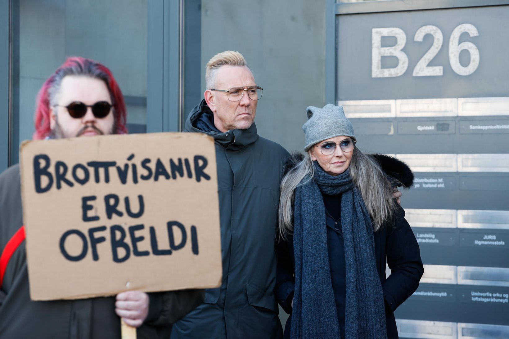 Svavar og Sonja, fósturforeldrar Oscars, komu honum aftur til Íslands …