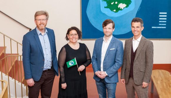 Vann sjálfbærniverðlaun fyrir Grænskjái 
