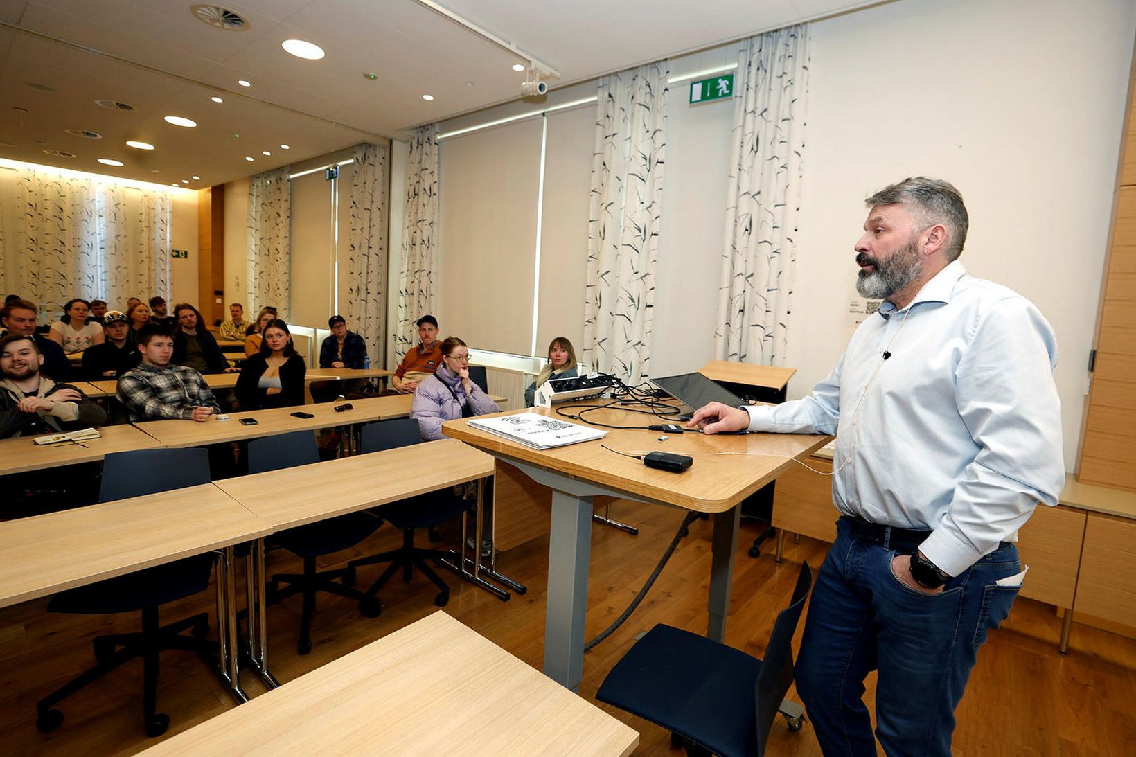 Rafmennt fundaði með nemendum og kennurum Kvikmyndaskóla Íslands fyrr í …