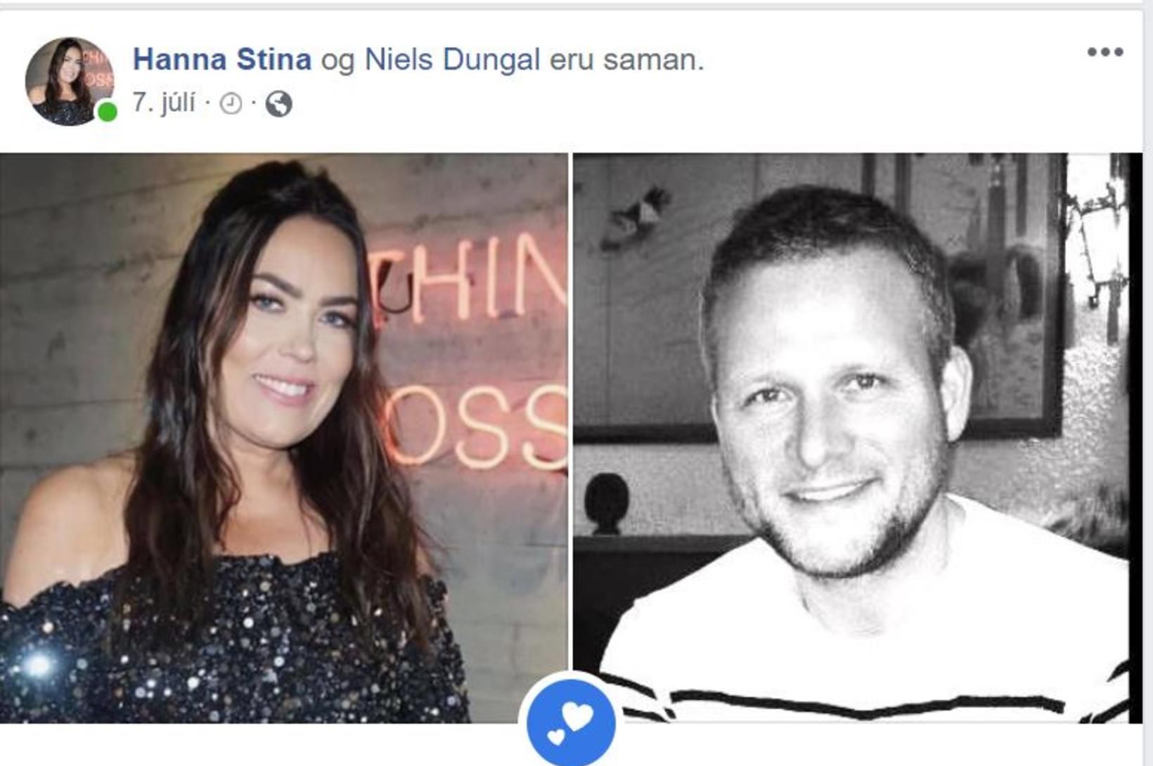 Hanna Stína og Níels skrá sig í samband 