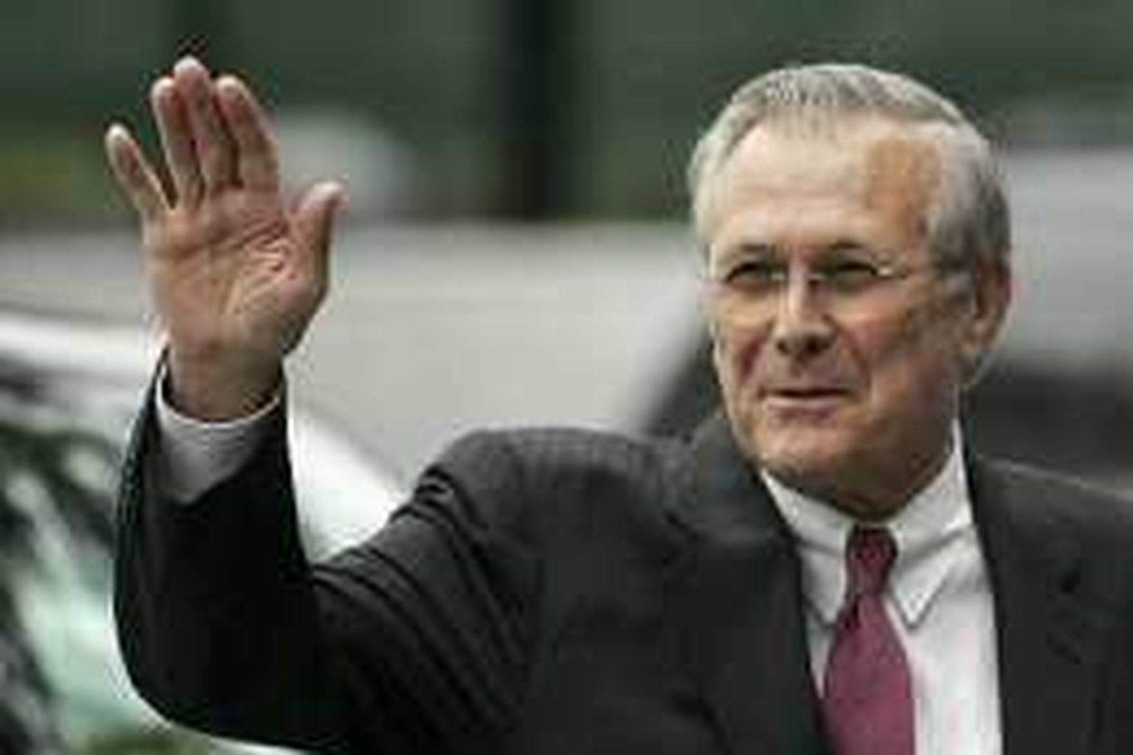 Donald Rumsfeld.