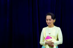 Aung San Suu Kyi árið 2018.
