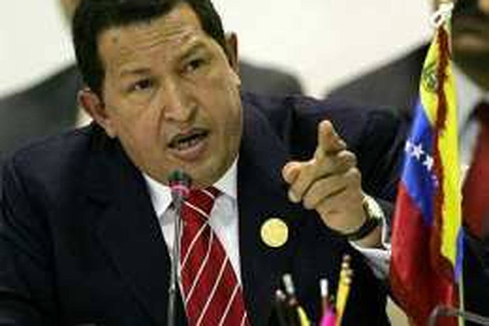 Hugo Chavez, forseti Venesúela