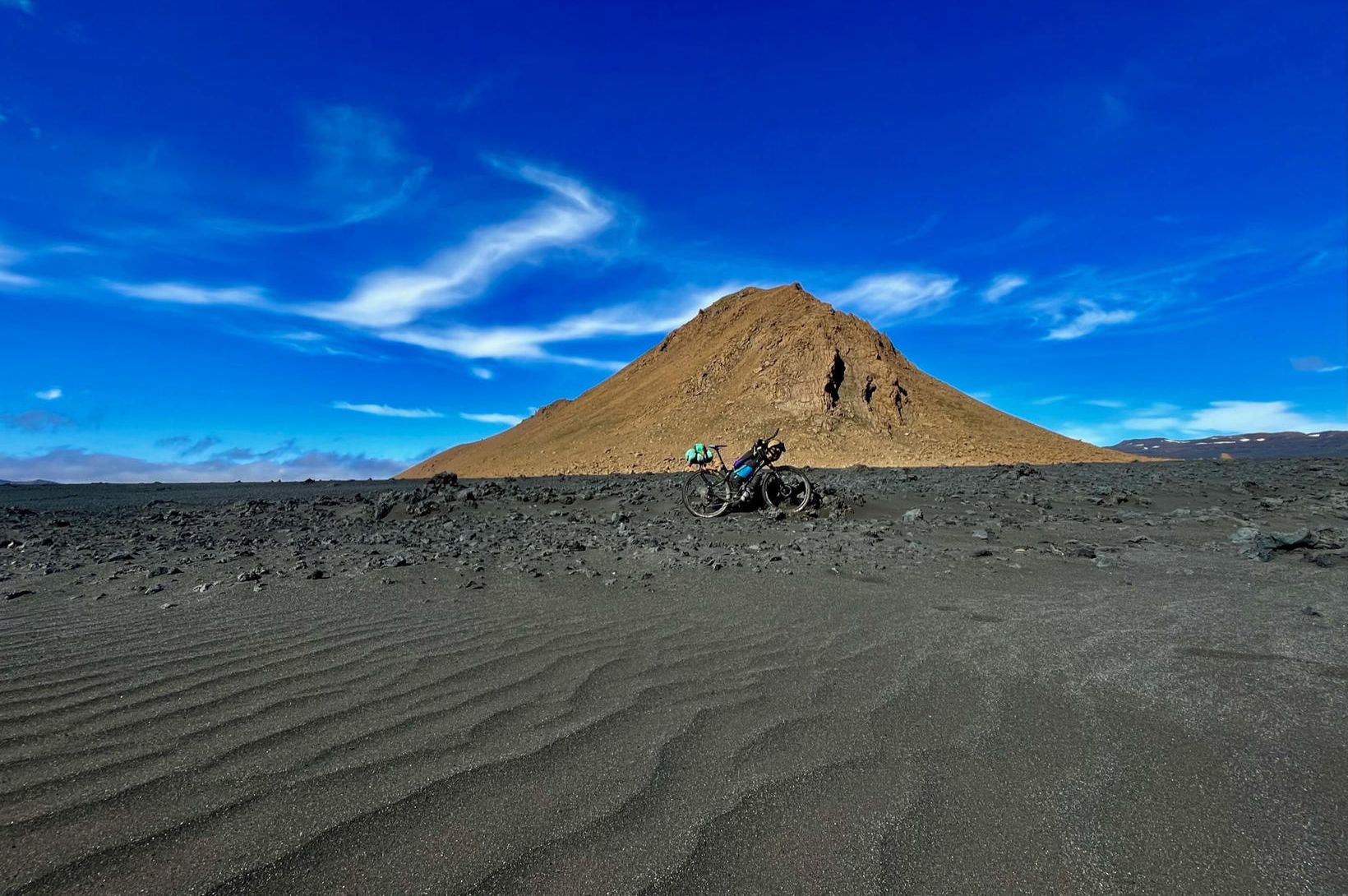 Laugavegur hjólaferðamannsins að fæðast